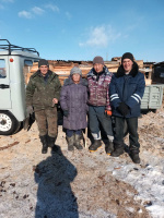 Шести семьям мобилизованных, проживающим на территории МО "Покровка" Баяндаевского района, местная администрация привезла дрова.